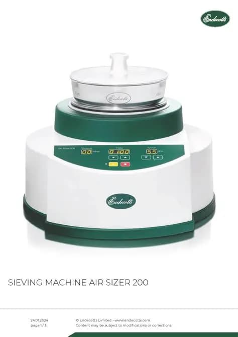 AS200/100-240, Air Sizer 200